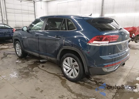 2022 Volkswagen Atlas Cross Sport 3.6L V6 Se W/Technology z USA, uszkodzony, nr VIN 1V2HE2CA8NC219345